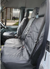 Load image into Gallery viewer, Ford Transit MK7 Minibus INKA Front & Rear Waterproof Seat Covers In Grey MY 2010 - 2014