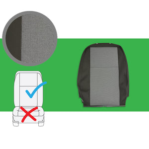 VW Transporter T6 & T5.1 OEM genuine original Austin Titanium Black Front & Rear Seat Covers replacements for seat re-trims repairs