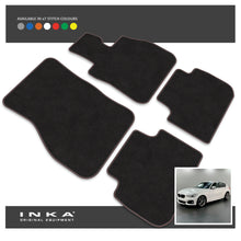 Load image into Gallery viewer, BMW 1 Series F40 Hatch Front &amp; Rear Tailored Carpet Mat with 7x Stitch Colours Fits 2019 Onwards
