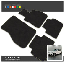 Load image into Gallery viewer, BMW 1 Series F40 Hatch Front &amp; Rear Tailored Carpet Mat with 7x Stitch Colours Fits 2019 Onwards
