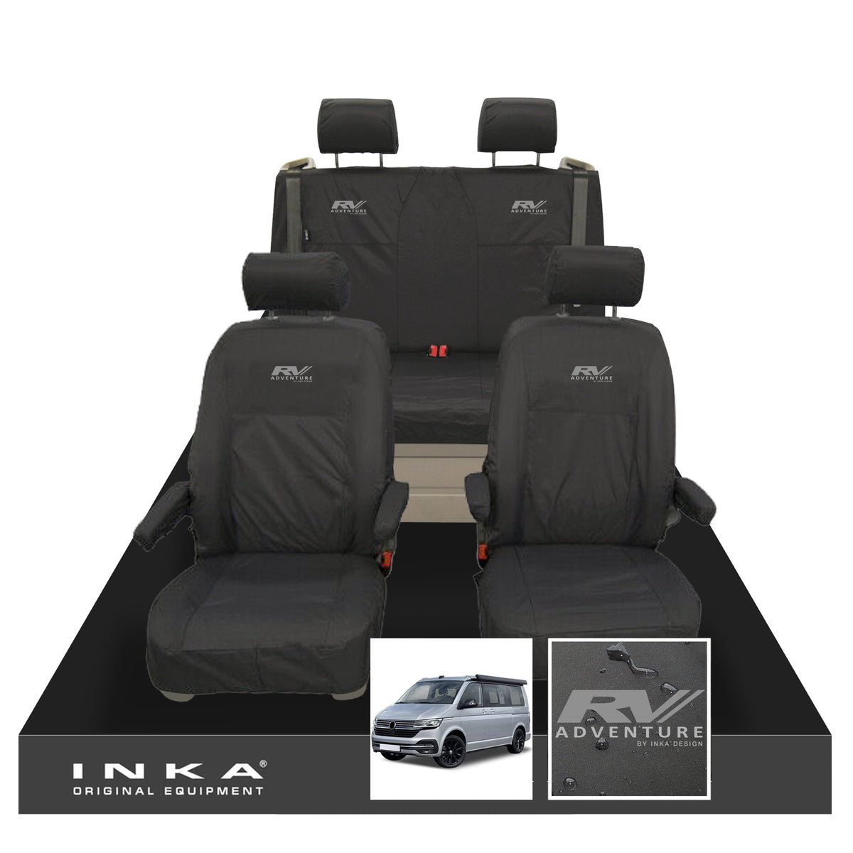 Vw Inka Pattern VW California Ocean/Coast/Beach/Surf Inka Fully Tailored Waterproof Se ...