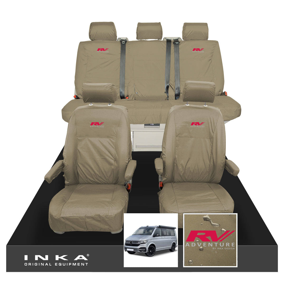 Vw Inka Pattern VW California Ocean/Coast/Beach/Surf Inka Fully | INKA