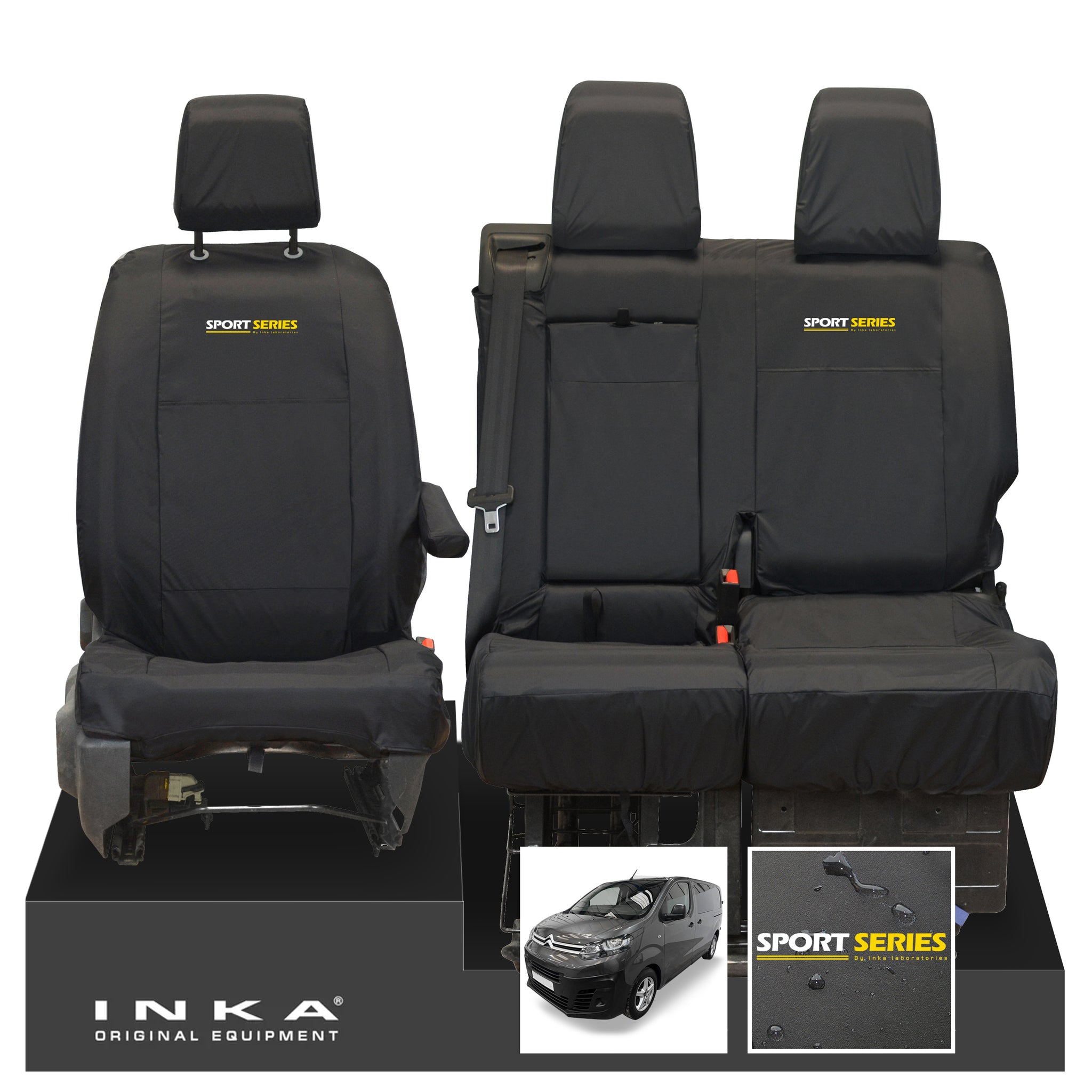 Fiat Fiorino Citroen Nemo Peugeot Bipper UK Passenger EU Driver Seat | Front Seat UK Passenger's Seats | EU Driver's Seat | Vanseats.shop
