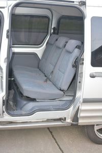 Ford Transit Tourneo Connect MK1 MY03-13 Rear Set Tailored Waterproof Seat Covers In Black