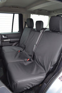 Range Rover SPORT 2nd Row 2+1 60/40 with A/R INKA Tailored Waterproof Seat Covers BLACK MY-2005-2013