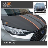 The All New Ford Transit Custom INKA S-TECH Bonnet Cover Stone Chip Protector ( Choice of 3 Colours )