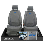 Ford Transit Connect MK3 Front 1+1 INKA Tailored Waterproof Seat Covers Set Grey MY2024 Onwards
