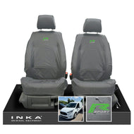 Ford Transit Connect MK3 Front 1+1 INKA Tailored Waterproof Seat Covers Set Grey MY2024 Onwards