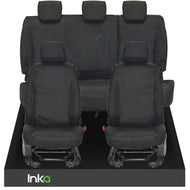 VW Amarok Front 1+1 & Rear Triple INKA Tailored Waterproof Seat Cover BEIGE MY-10-21