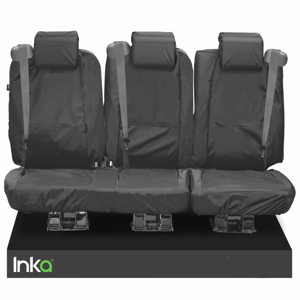 Ford Transit Custom Rear 2+1 INKA Tailored Waterproof Seat Covers Grey MY-12-16
