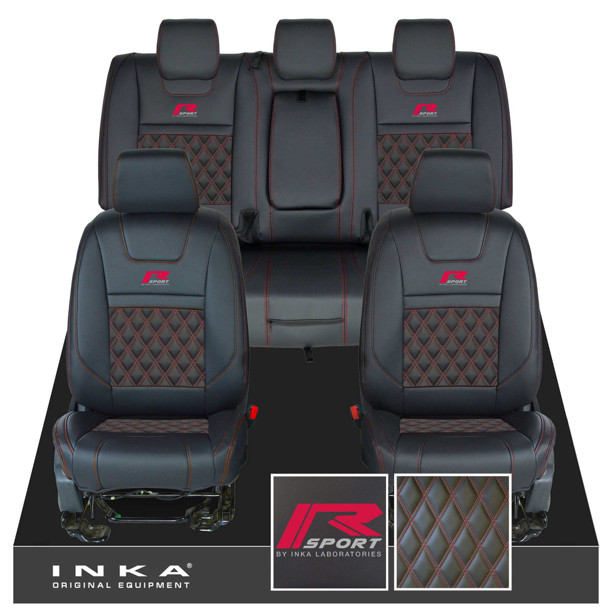 Ford Ranger Wildtrak R SPORT Front & Rear Triple INKA Bentley Leathere – Inka-Corp - View #10