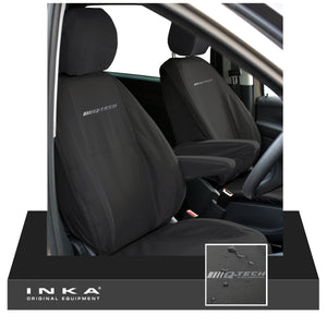 Mercedes Benz Vito V-Class W447 INKA Front 1+1 Tailored Waterproof Seat Covers Black MY-15-20