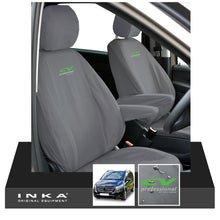 Load image into Gallery viewer, W447 Mercedes Benz Vito V-Class INKA Front 1+1 Tailored Waterproof Seat Covers Grey MY-15-20
