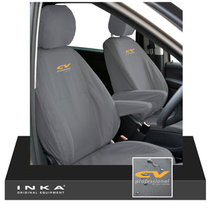 Mercedes Benz Vito V-Class W447 INKA Front 1+1 Tailored Waterproof Seat Covers Grey MY-15-20