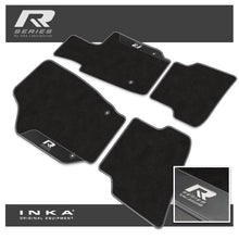 Load image into Gallery viewer, VW Polo Car Mats (Front &amp; Rear Set) with Premium Carpet &amp; OEM Leatherette Fits MY2018 Onwards
