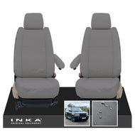 Range Rover Sport L320 MK1 INKA Front Pair Tailored Waterproof Seat Covers MY05-13 Grey