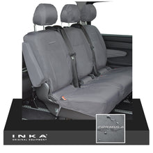 Load image into Gallery viewer, INKA Mercedes Benz Vito , V Class W447 Rear Crew Cab Waterproof Seat Covers Grey (Choice of 7 Colours)
