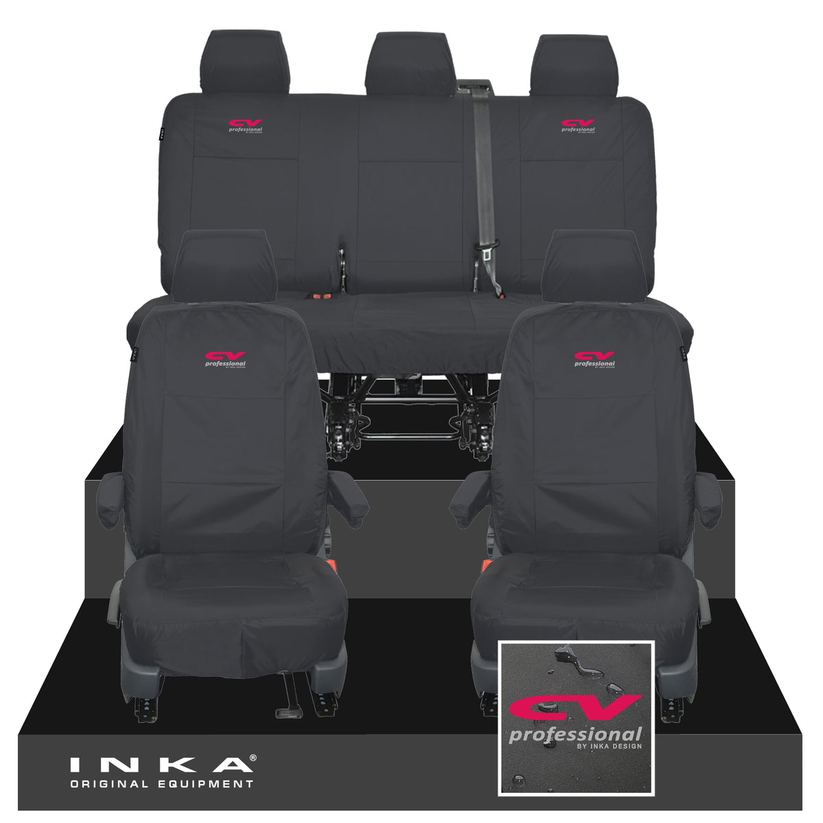 VW Transporter T6.1, T6, T5.1 INKA Front & Rear | INKA
