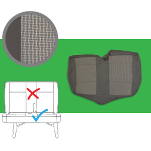 VW Transporter T5 OEM genuine original Timo & Anthracite Front & Rear Seat Covers replacements for seat re-trims repairs