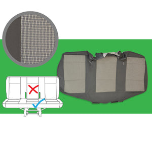 VW Transporter T5 OEM genuine original Timo & Anthracite Front & Rear Seat Covers replacements for seat re-trims repairs