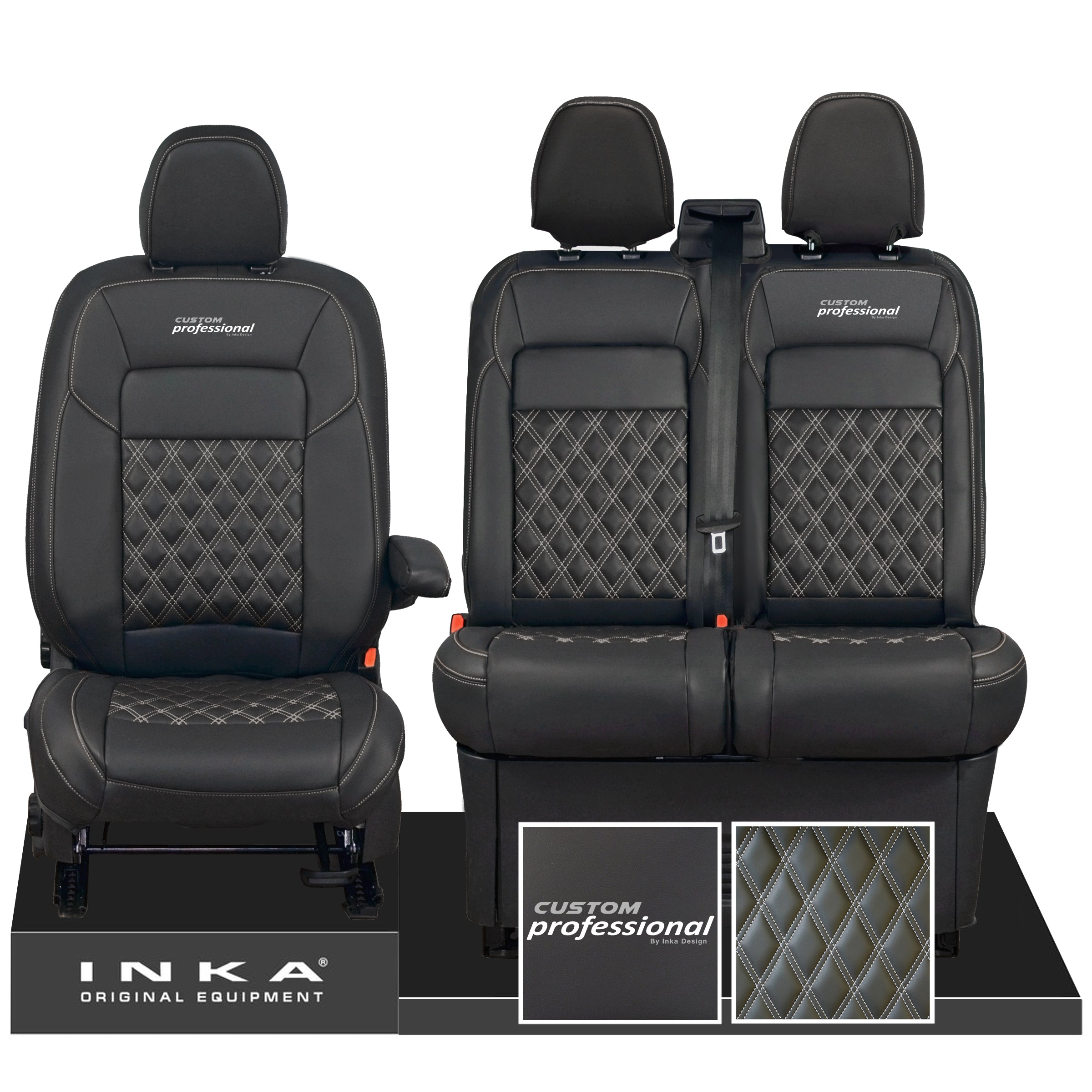 Black leather seat covers outlet