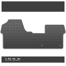 Load image into Gallery viewer, Vauxhall Opel Vivaro INKA Tailored Rubber Mat Black MY19 to Present
