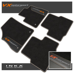 Vauxhall Astra L Car Mats (Front & Rear Set) with Premium Carpet & OEM Leatherette, Fits MY-22 Onwards