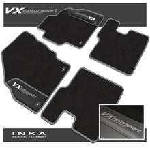 Load image into Gallery viewer, Vauxhall Corsa E Car Mats (Front &amp; Rear Set) with Premium Carpet &amp; OEM Leatherette, Fits MY-14-19
