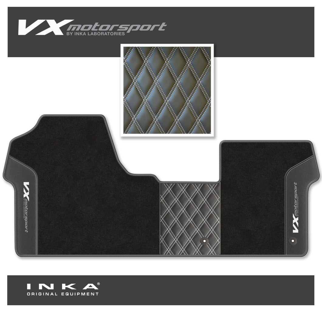 Vauxhall Vivaro MK3 INKA VX Motorsport Bentley Leatherette Front Tailored Carpet Mat Black MY19 Onwards