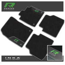 Load image into Gallery viewer, VW ID4 Car Mats (Front &amp; Rear Set) with Premium Carpet &amp; OEM Leatherette, Fits MY21 Onwards

