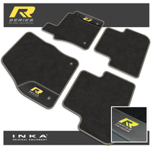 Load image into Gallery viewer, VW Tiguan Car Mats (Front &amp; Rear Set) with Premium Carpet &amp; OEM Leatherette, Fits MY 16-23
