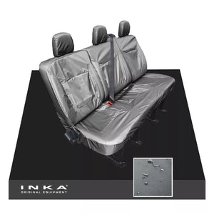 Fiat Talento 3rd Row Triple Tailored Waterproof Seat Covers Grey MY 16-20