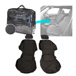 Nissan Juke Front 1+1 INKA Fully Tailored Waterproof Seat Covers Black MY 14-16