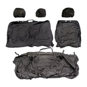 Nissan NV300 2nd Row 2+1 60/40 Tailored Waterproof Seat Covers Black MY 14-21
