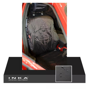 Nissan Juke Front 1+1 INKA Fully Tailored Waterproof Seat Covers Black MY 14-16