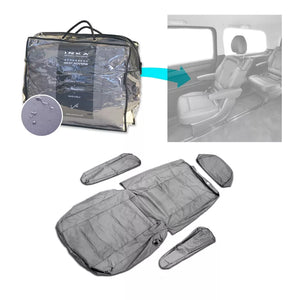 Mercedes Benz Vito VClass W639 2/3rd Row Single Seat Waterproof Seat Cover Grey
