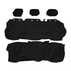 Fiat Talento 3rd Row Triple Bench Tailored Waterproof Seat Covers Black MY 16-20