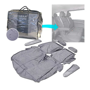 Mercedes Benz Vito V Class W639 2nd & 3rd Row Double Waterproof Seat Cover Grey