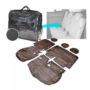 Nissan NV200 Rear 2+1 INKA Fully Tailored Waterproof Seat Covers Black MY09-16