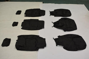Land Rover Discovery 3 2nd Row 1+1+1  (Split) Model Year 2004-2009 BLACK