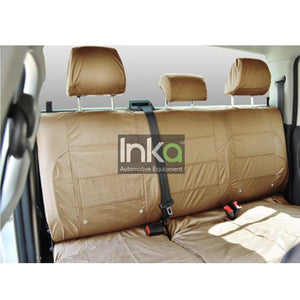 Jeep Grand Cherokee Fully Tailored Inka Waterproof Rear Second Row Single & Double Set Seat Covers 2010 Onwards Heavy Duty Right Hand Drive Black