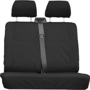 Mercedes Vito Fully Tailored Waterproof Front Double Set Seat Covers 2006 Onwards Heavy Duty Right Hand Drive Black