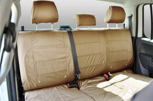 Honda Jazz Fully Tailored Waterproof Rear Second Row Single and Double Set Seat Covers 2007 Onwards Heavy Duty Right Hand Drive Beige