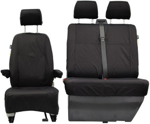 Honda Accord Saloon 2nd Row Tailored Waterproof Seat Covers 2+1 MY2008-2012 - RHD In BLACK