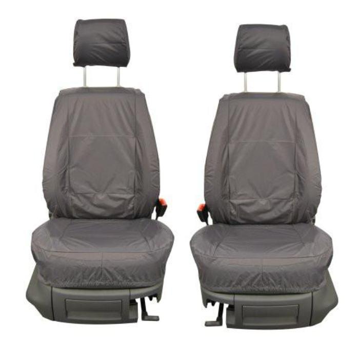 Nissan Micra Fully Tailored Waterproof Front Single Set Seat Covers 2007-2010 Heavy Duty Right Hand Drive Grey