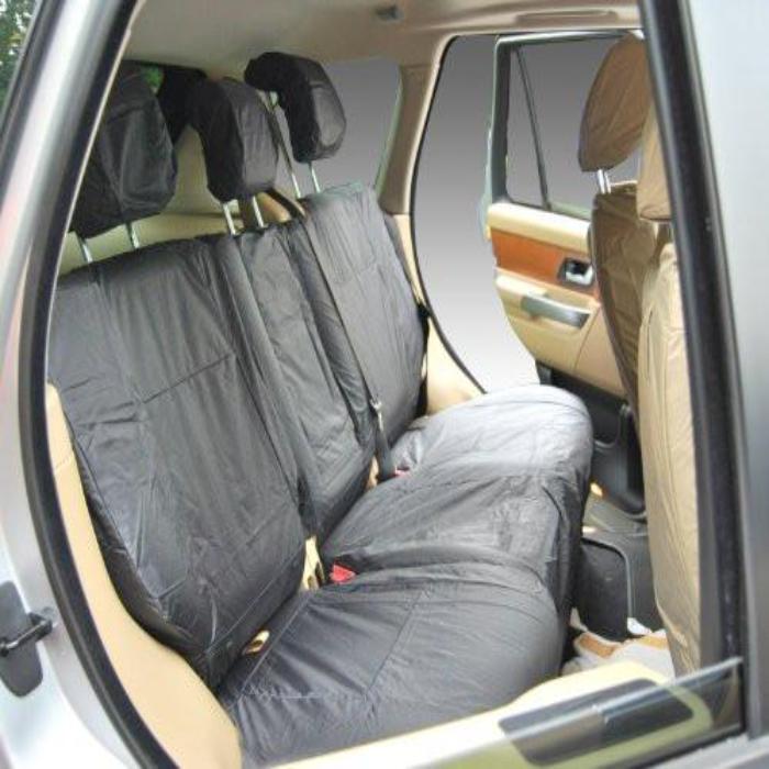 Land Rover Range Rover Sport Fully Tailored Waterproof Rear Second Row Single and Double Set Seat Covers 2013 - 2014 Heavy Duty Right Hand Drive Grey