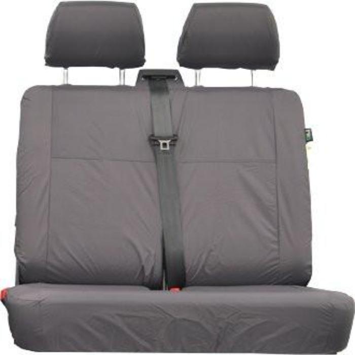 Mercedes Vito Front Double Comfort Seat Tailored Seat Cover Right Hand Drive 2003-2014 in Grey