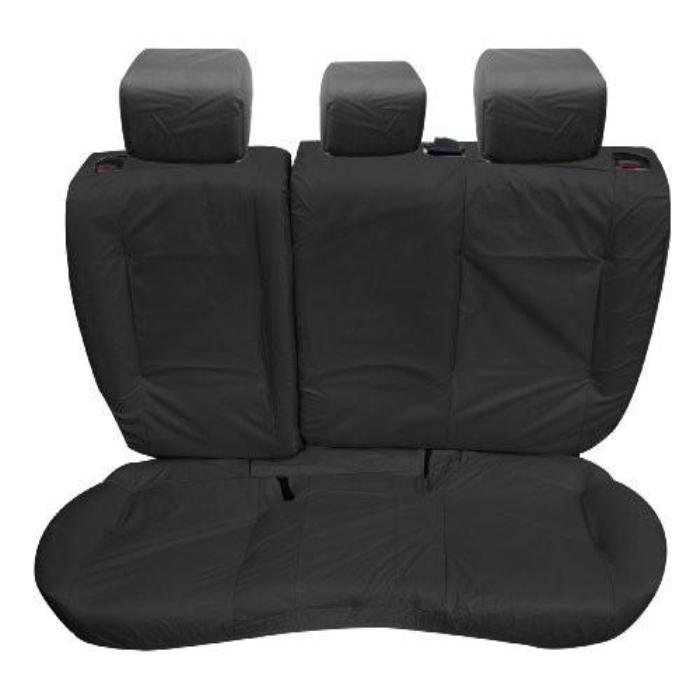 Range Rover Evoque 5 Door Tailored Waterproof Rear Set Seat Covers 2011-2013 Heavy Duty Right Hand Drive Black