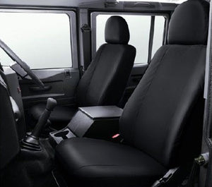 Land Rover Defender Crew Cab Fully Tailored Waterproof Rear 2005-2013 Heavy Duty Right Hand Drive Black