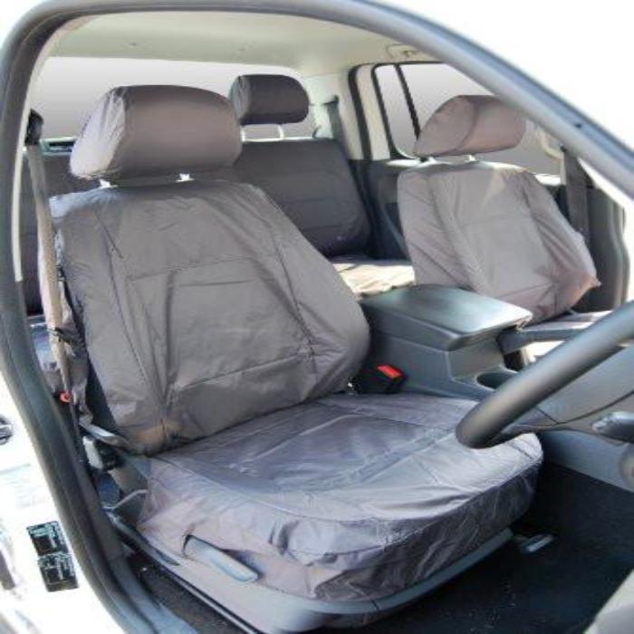 Ford Ranger Front & Rear Tailored Set of Seat Covers 2009-2011 Right Hand Drive